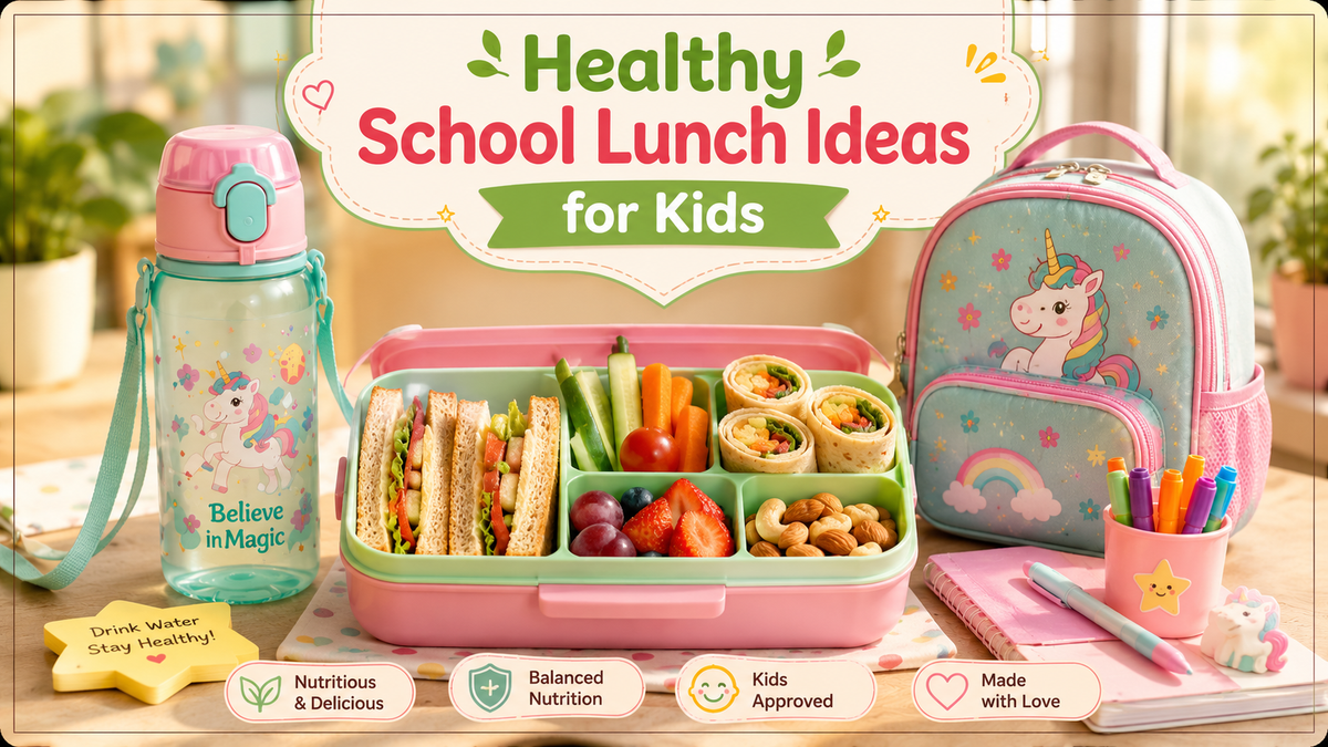 Healthy School Lunch Ideas for Kids (Easy & Nutritious Guide 2026)