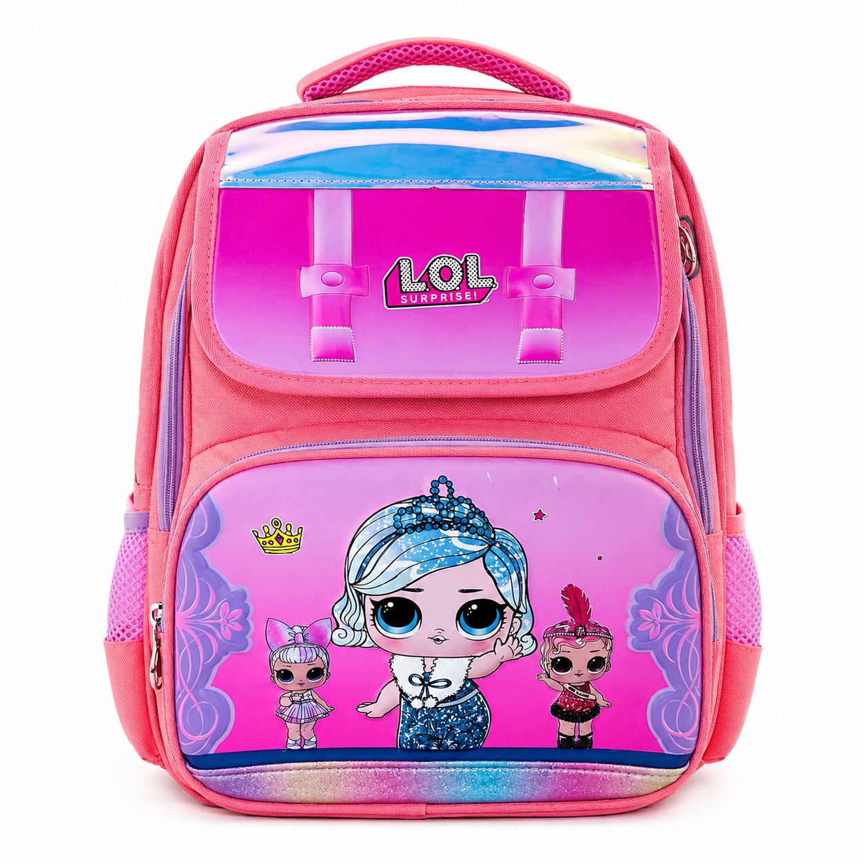 15" Striders LOL Surprise Girls School Backpack – Pink