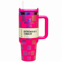 Stanley 1200ml Insulated Tumbler – Electric Pink Monogram