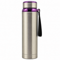 1L SUS304 Insulated Water Bottle with Removable Alkaline Insert – Silver
