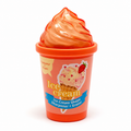 Strawberry Orange 2-in-1 Ice Cream Cup Eraser & Sharpener