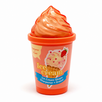 Strawberry Orange 2-in-1 Ice Cream Cup Eraser & Sharpener