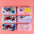 3-Compartment Character Pencil Case