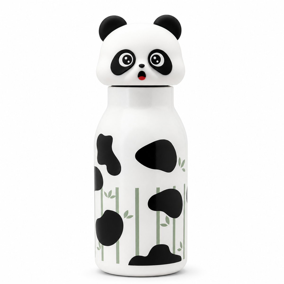 3D Panda 450ml 2-in-1 Insulated Bottle