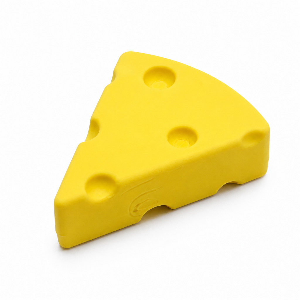 3D Swiss Cheese Wedge Eraser