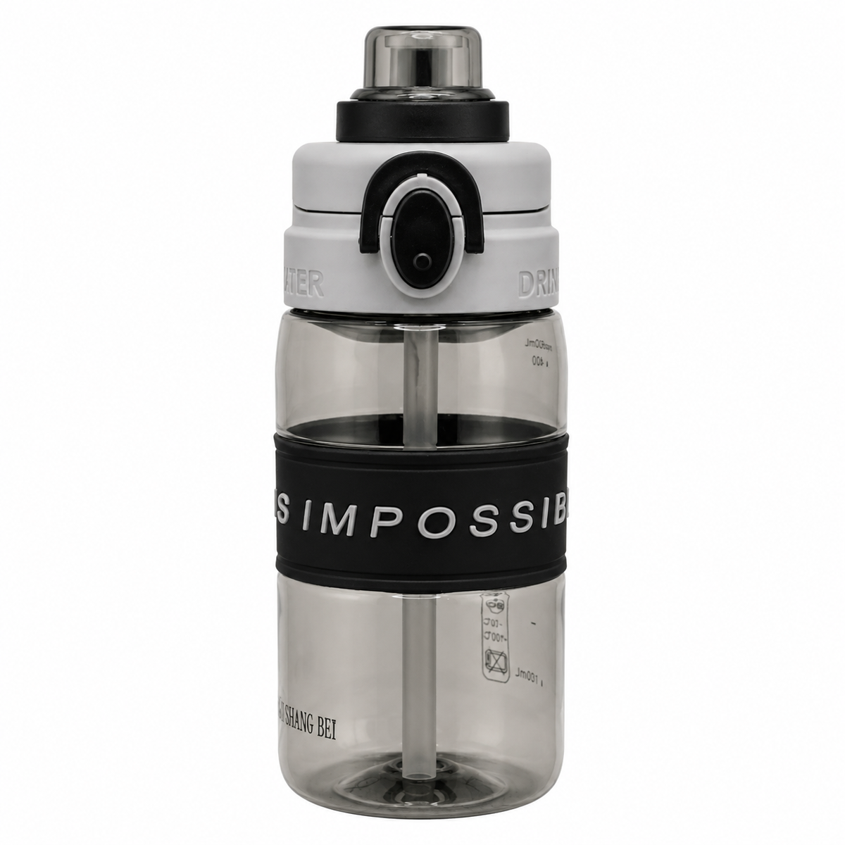 500ml 2-in-1 Straw & Spout Sipper Bottle