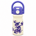 500ml Flower Insulated Steel Bottle – Lavender