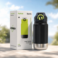 520ml stainless steel insulated water bottle - Black