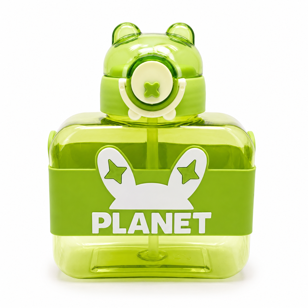 600ml Planet Kids Sipper Bottle with Strap
