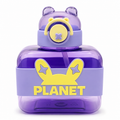 Cosmic Purple 600ml Planet Kids Sipper Bottle