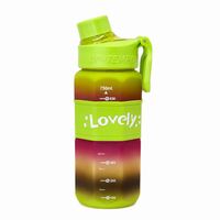 600ml Matte Finish Bottle – Neon Green