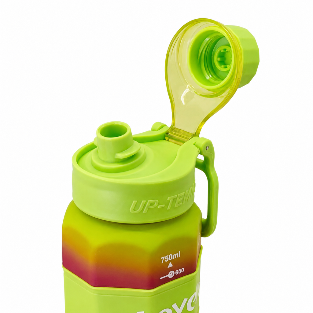 600ml Matte Finish Bottle – Neon Green