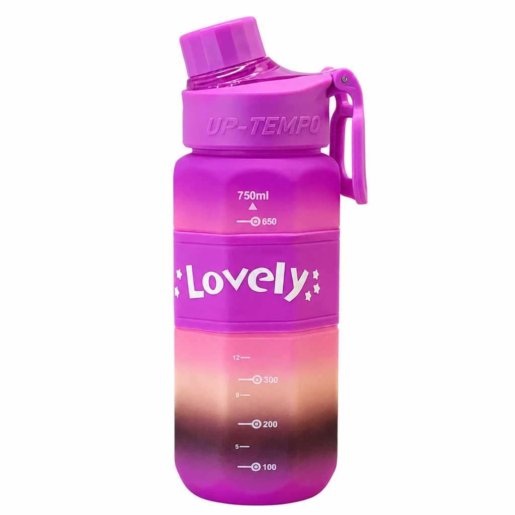 600ml Matte Finish Bottle – Pink Purple