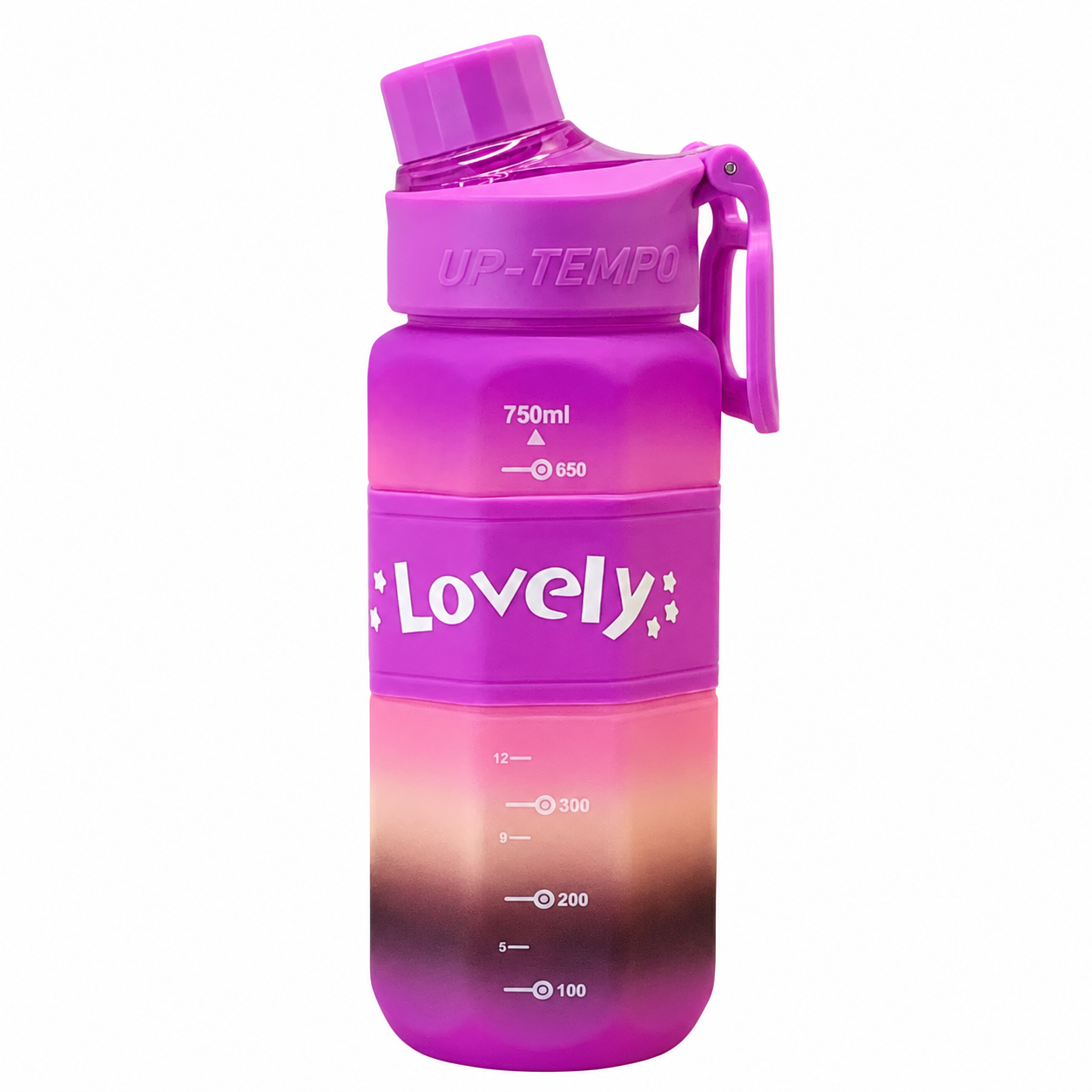 600ml Matte Finish Bottle – Pink Purple