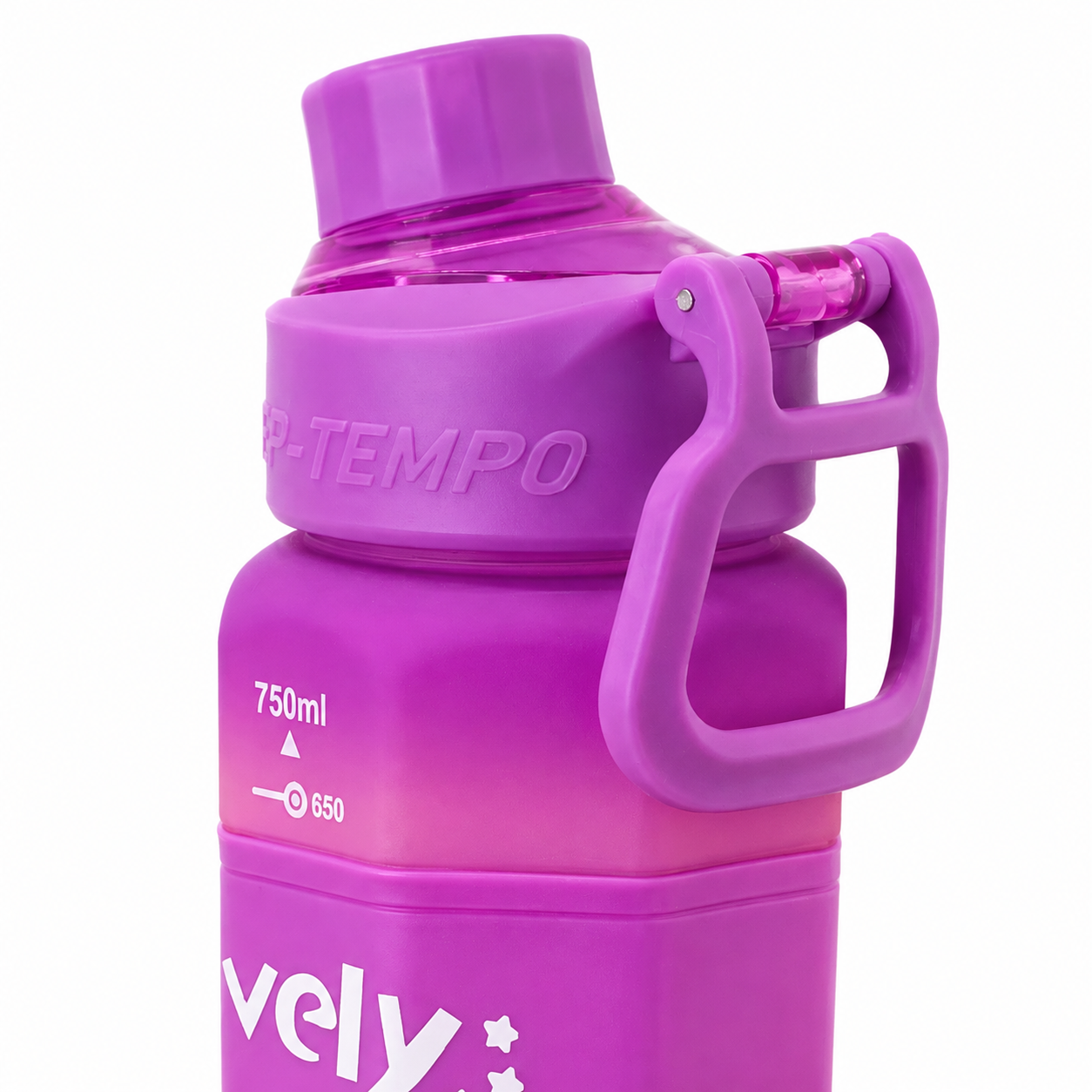 600ml Matte Finish Bottle – Pink Purple