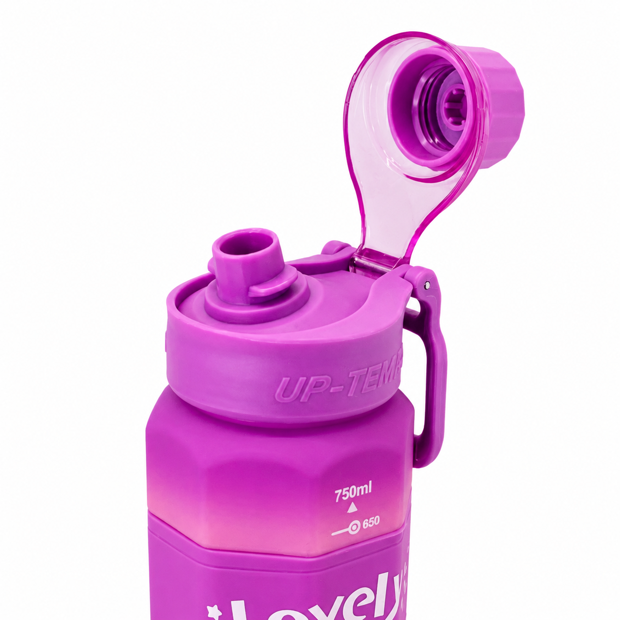 600ml Matte Finish Bottle – Pink Purple