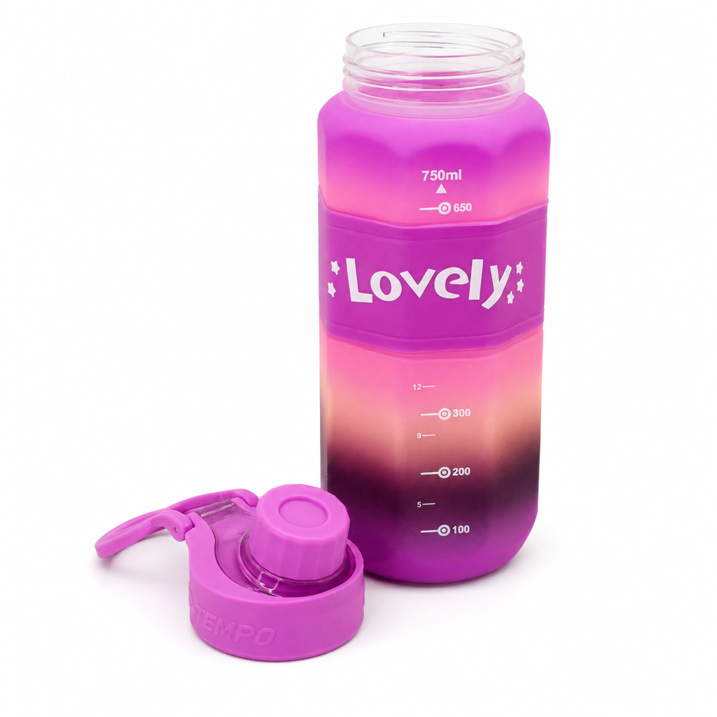 600ml Matte Finish Bottle – Pink Purple
