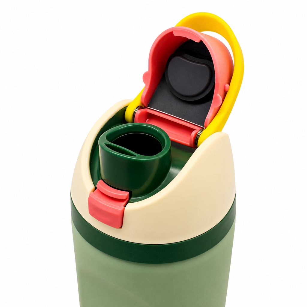 710ml 2-in-1 Insulated Stainless Steel Bottle with Straw & Spout – Sage Green
