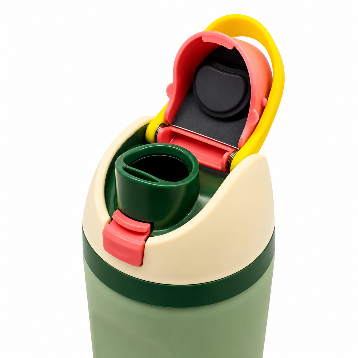 710ml 2-in-1 Insulated Stainless Steel Bottle with Straw & Spout – Sage Green