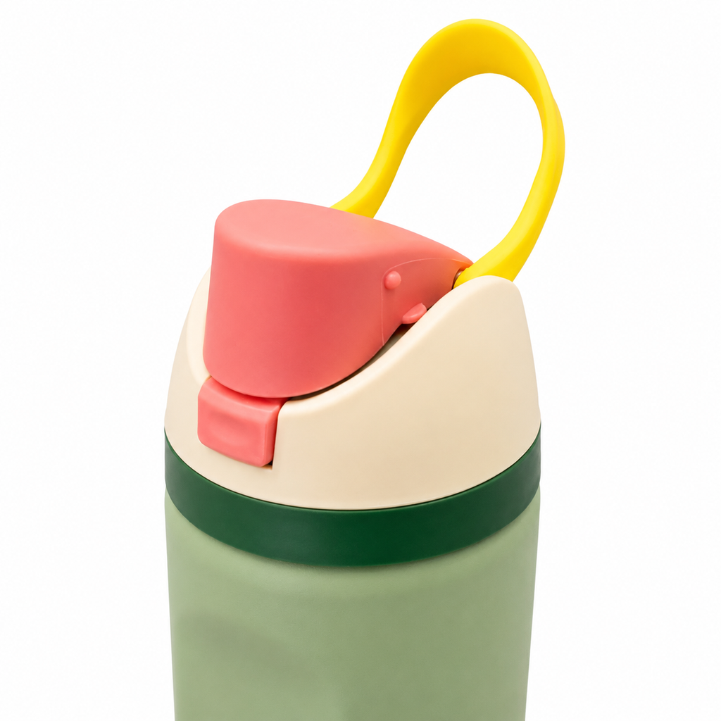 710ml 2-in-1 Insulated Stainless Steel Bottle with Straw & Spout – Sage Green