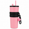 710ml Insulated Steel Sipper – Pink