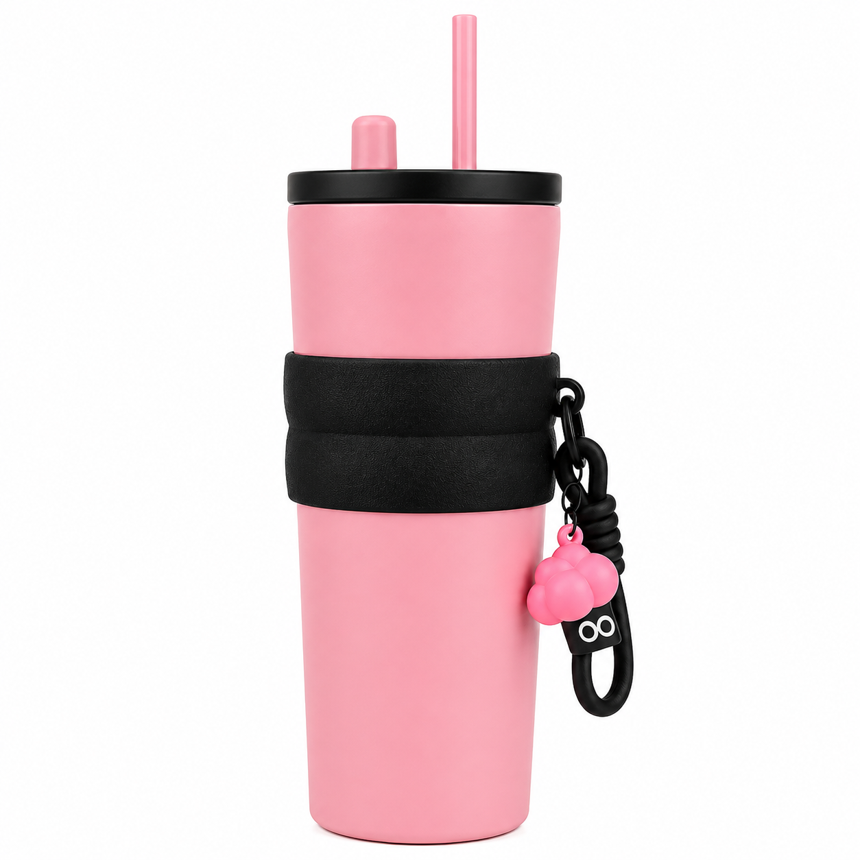710ml Insulated Steel Sipper – Pink