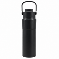 750ml 2-in-1 Insulated Bottle – Black