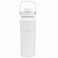 750ml 2-in-1 Insulated Bottle – Pastel White