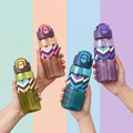 800ml Chevron Grip 2-in-1 Straw & Spout Bottle