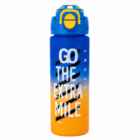 800ml 2-in-1 Sports Sipper Bottle – Blue & Orange