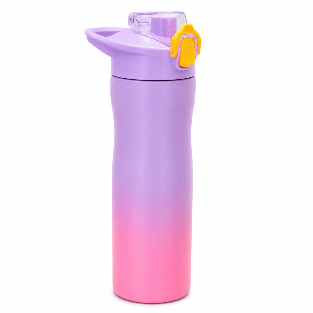 800ml Stainless Steel Sports Bottle – Lavender Pink
