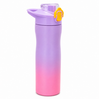 800ml Stainless Steel Sports Bottle – Lavender Pink