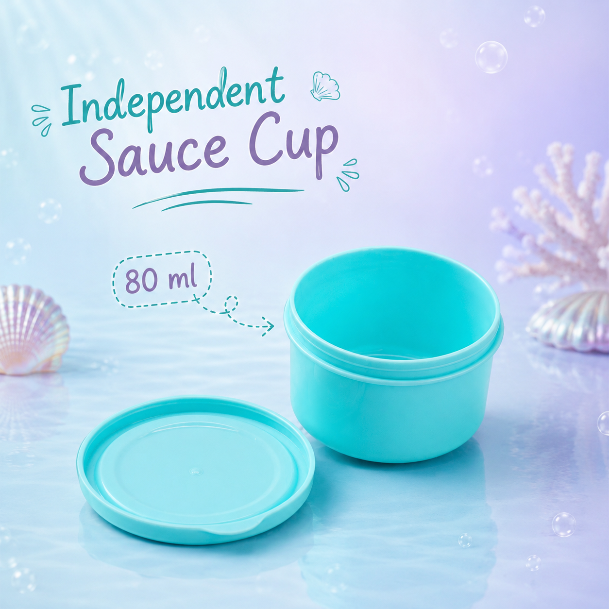 Premium Stainless Steel Kids Bento Box (Mermaid Theme)