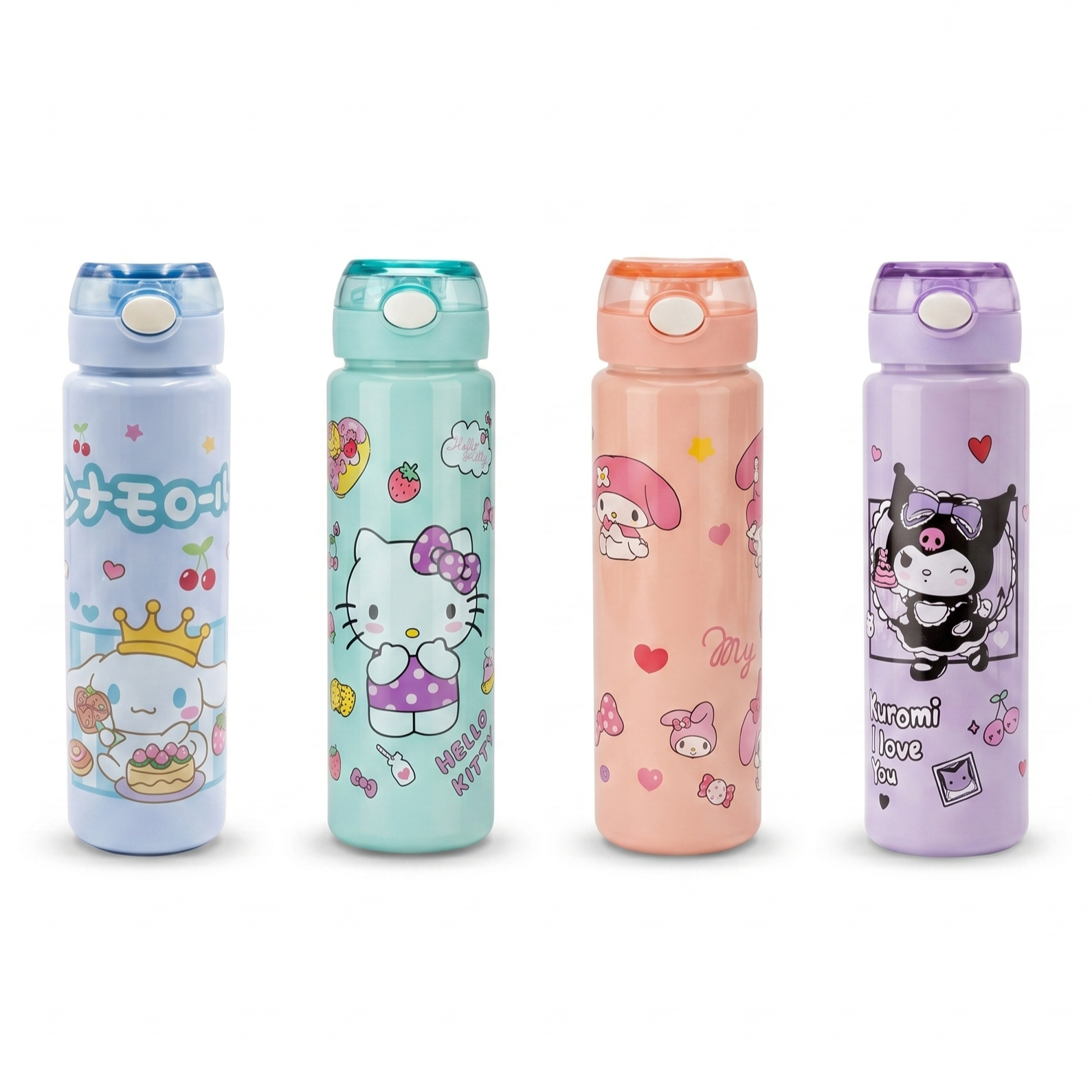 Hello Kitty "Sweet Treats" 800ml Premium Graphic Bottle