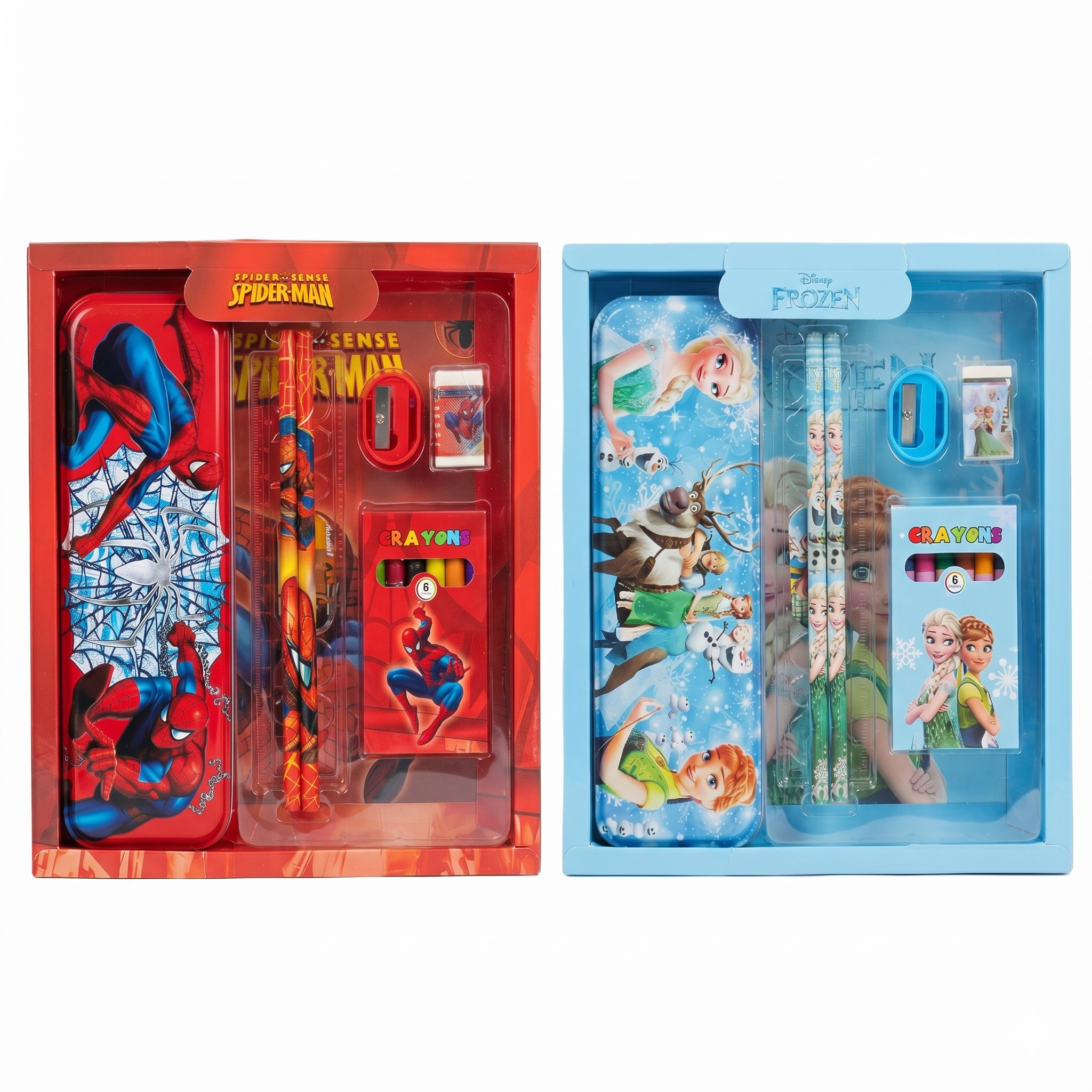 Spider-Man Stationery Gift Kit | 8pc Deluxe School Supply Set