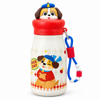 500ml Happy Puppy Insulated Bottle – Red & Blue
