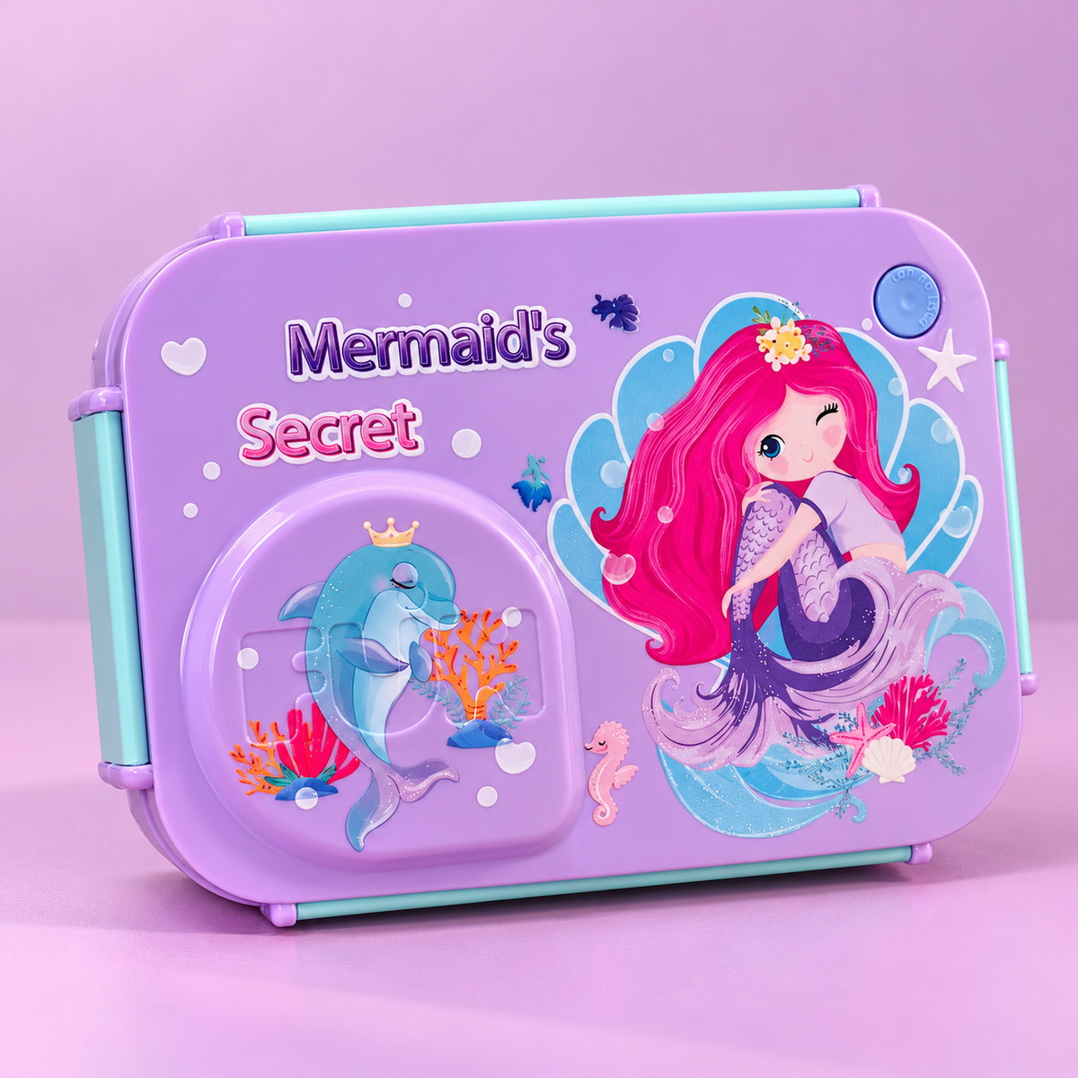 "Mermaid Secret" 750ml Premium SUS 304 Stainless Steel Bento Box