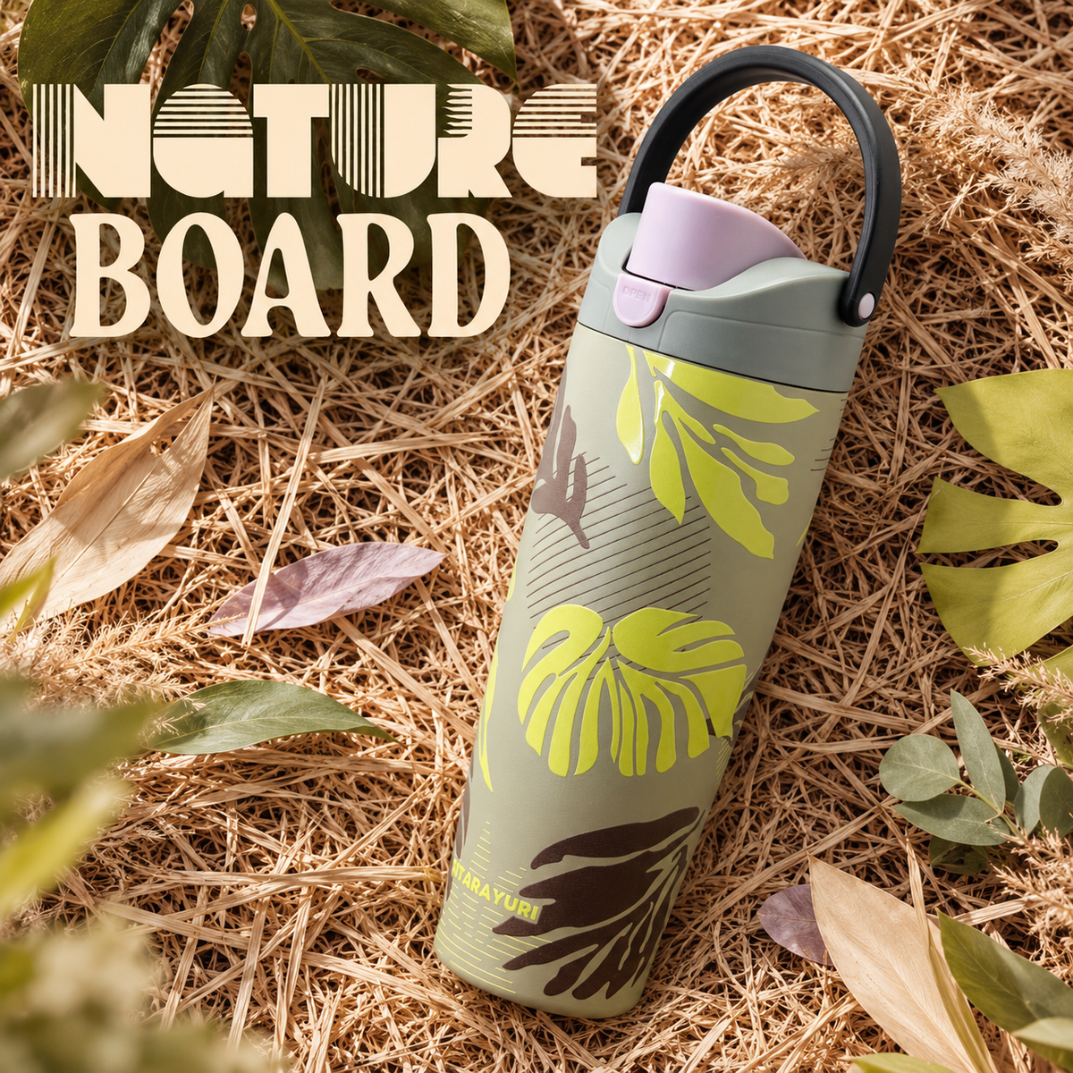 Sitarayuri Nature Board 900ml Tumbler – Tropical Sage