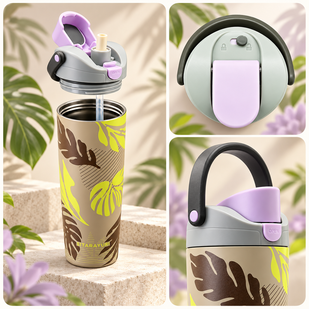 Sitarayuri Nature Board 900ml Tumbler – Tropical Sage
