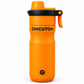 Chicutom® 650ml Mist Spray Insulated Bottle – Tangerine Black