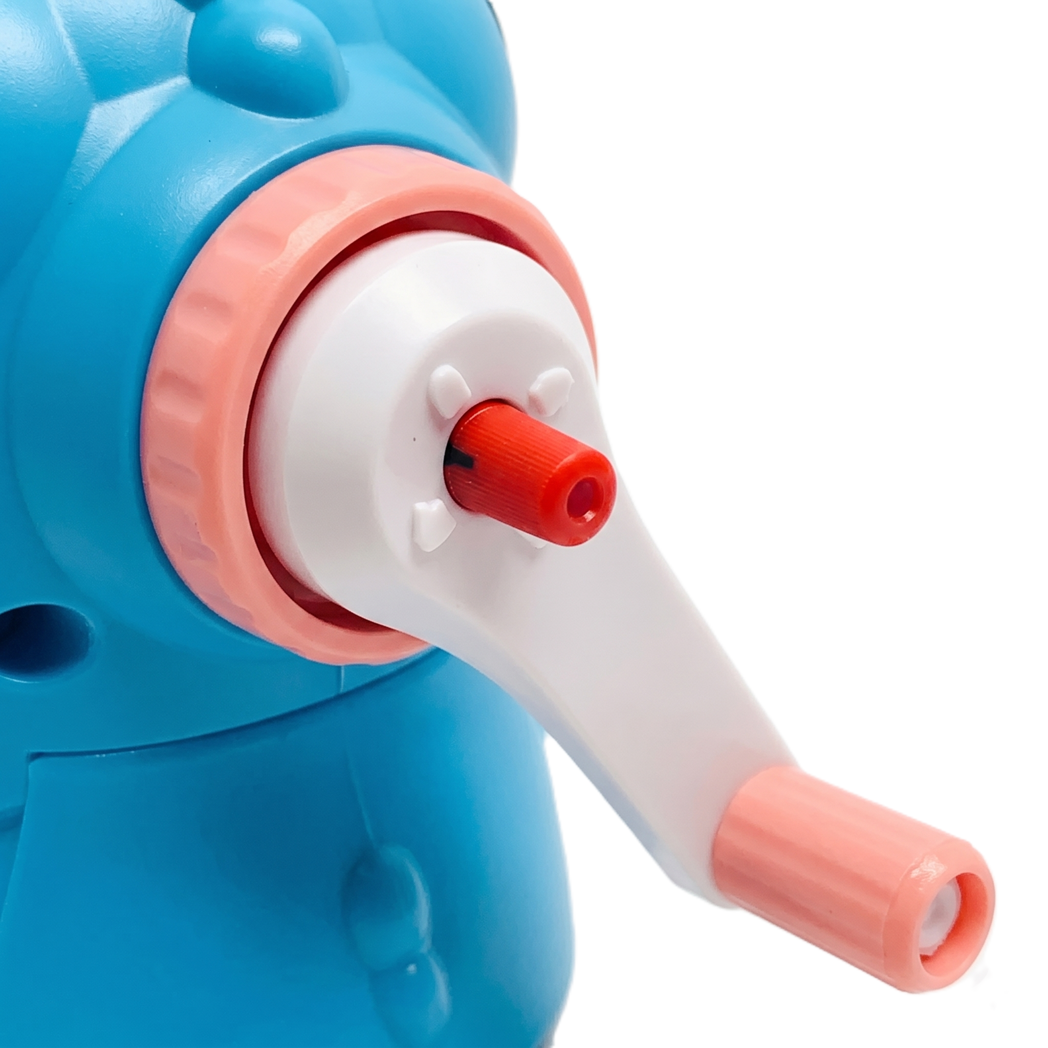 Dino Mechanical Sharpener | Adjustable Point Blue Desk Sharpener