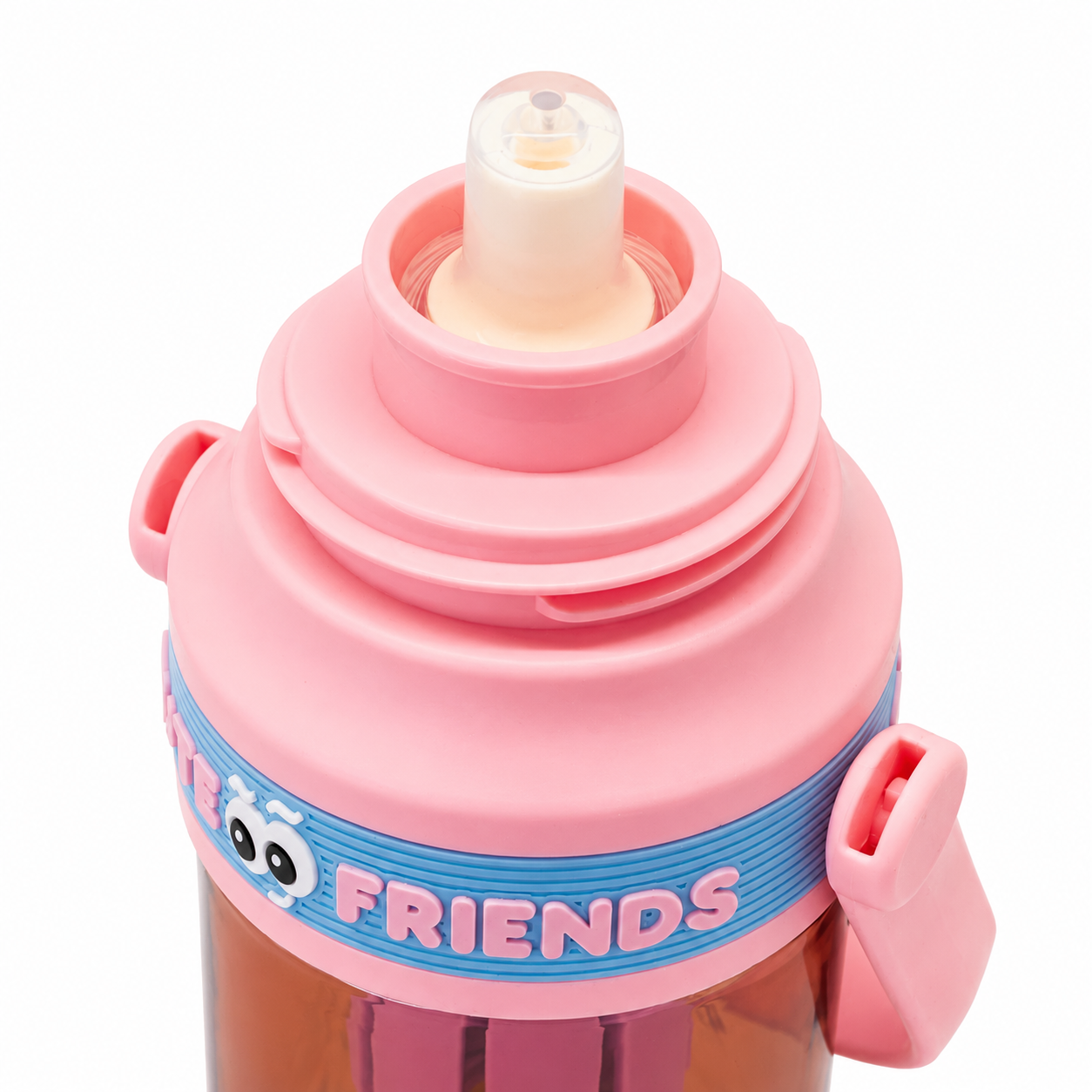 760ml Alkaline Filter Straw Tumbler – Pink Blue