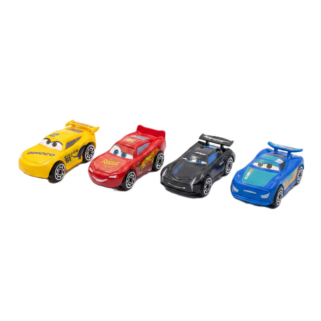 Disney Cars 2-in-1 Racing Garage & Parking Track Set (29 Pieces)