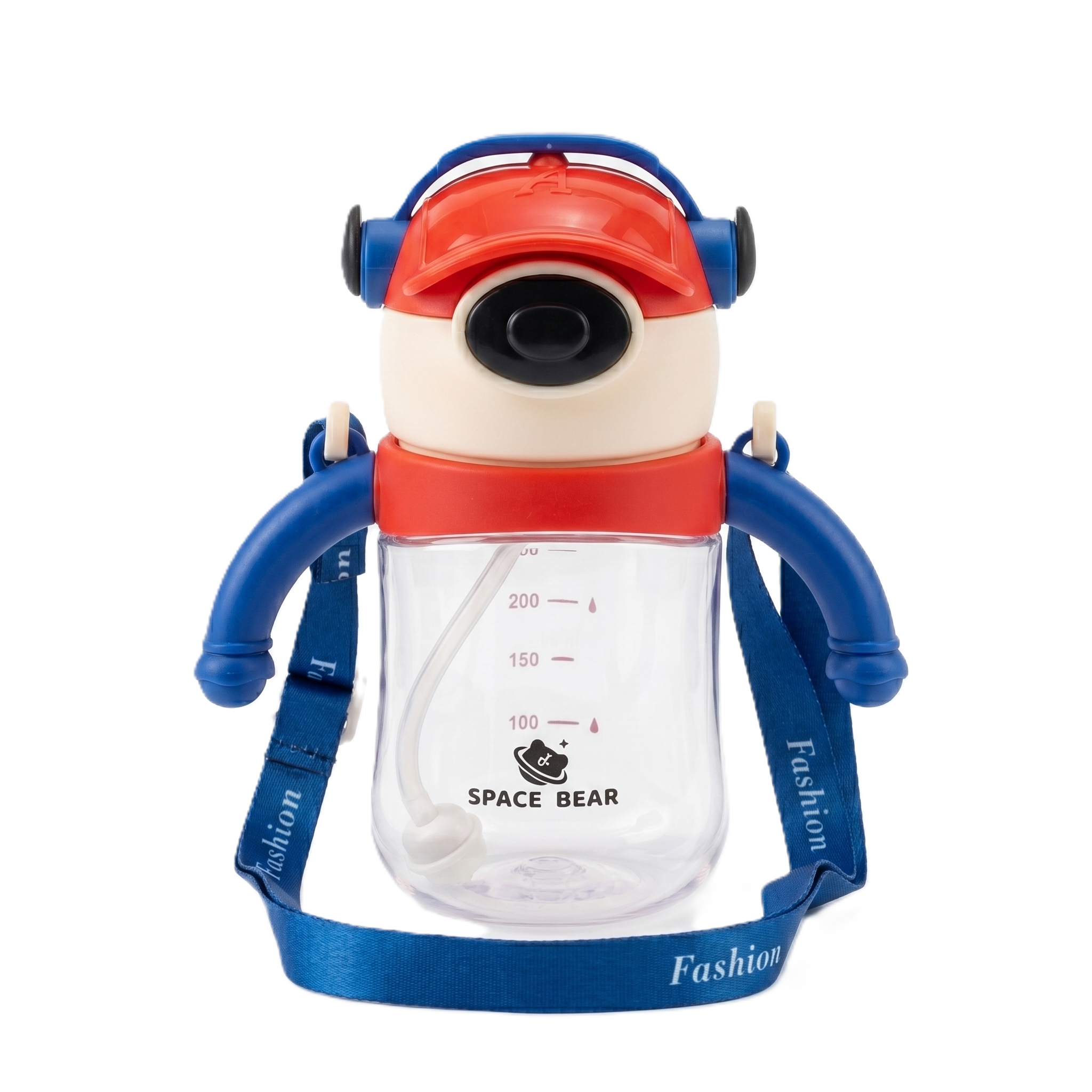Space Bear "Astro-Commander" 400ml Sipper Bottle