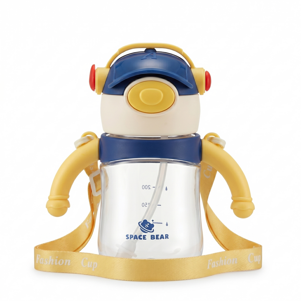 Space Bear "Astro-Boy" 400ml Sipper Bottle