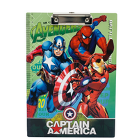 Avengers Assemble A4 Writing Pad | Kids' Multi-Character Exam Board