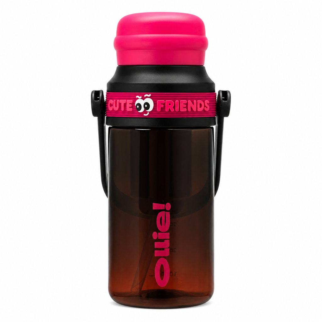 760ml Alkaline Filter Tumbler – Black & Pink