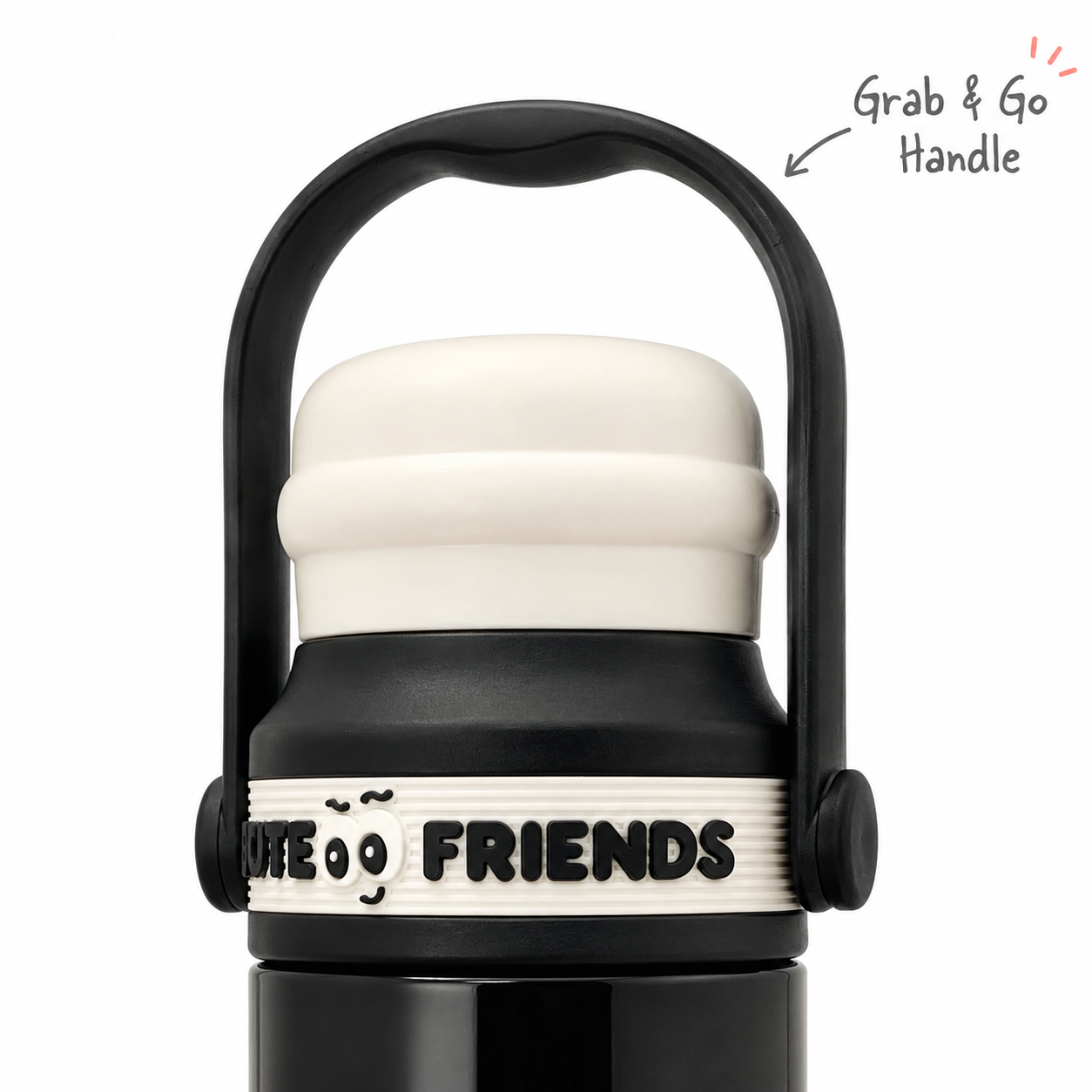 760ml Alkaline Filter Tumbler – Black & White