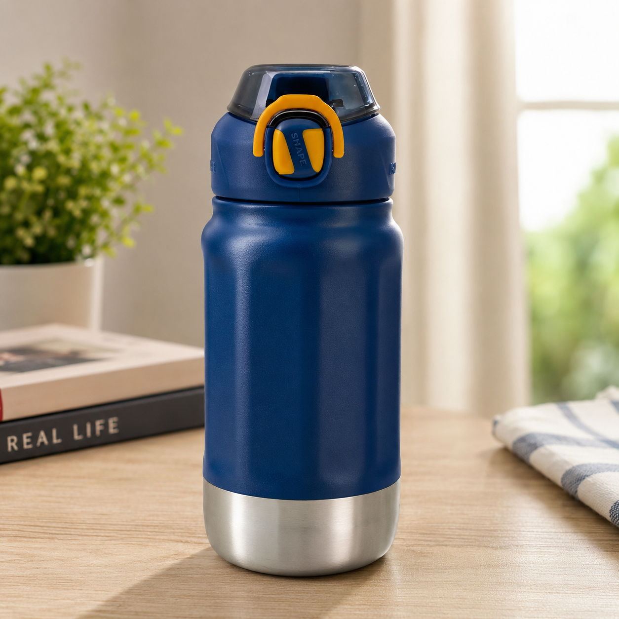 520ml stainless steel insulated water bottle - Blue