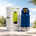 520ml stainless steel insulated water bottle - Blue